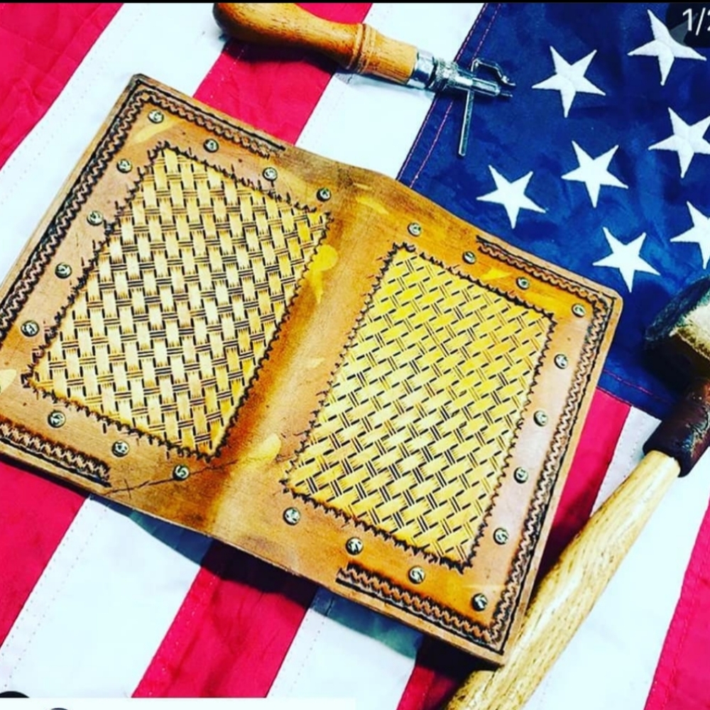 Handmade Leather Field Notes Journal
